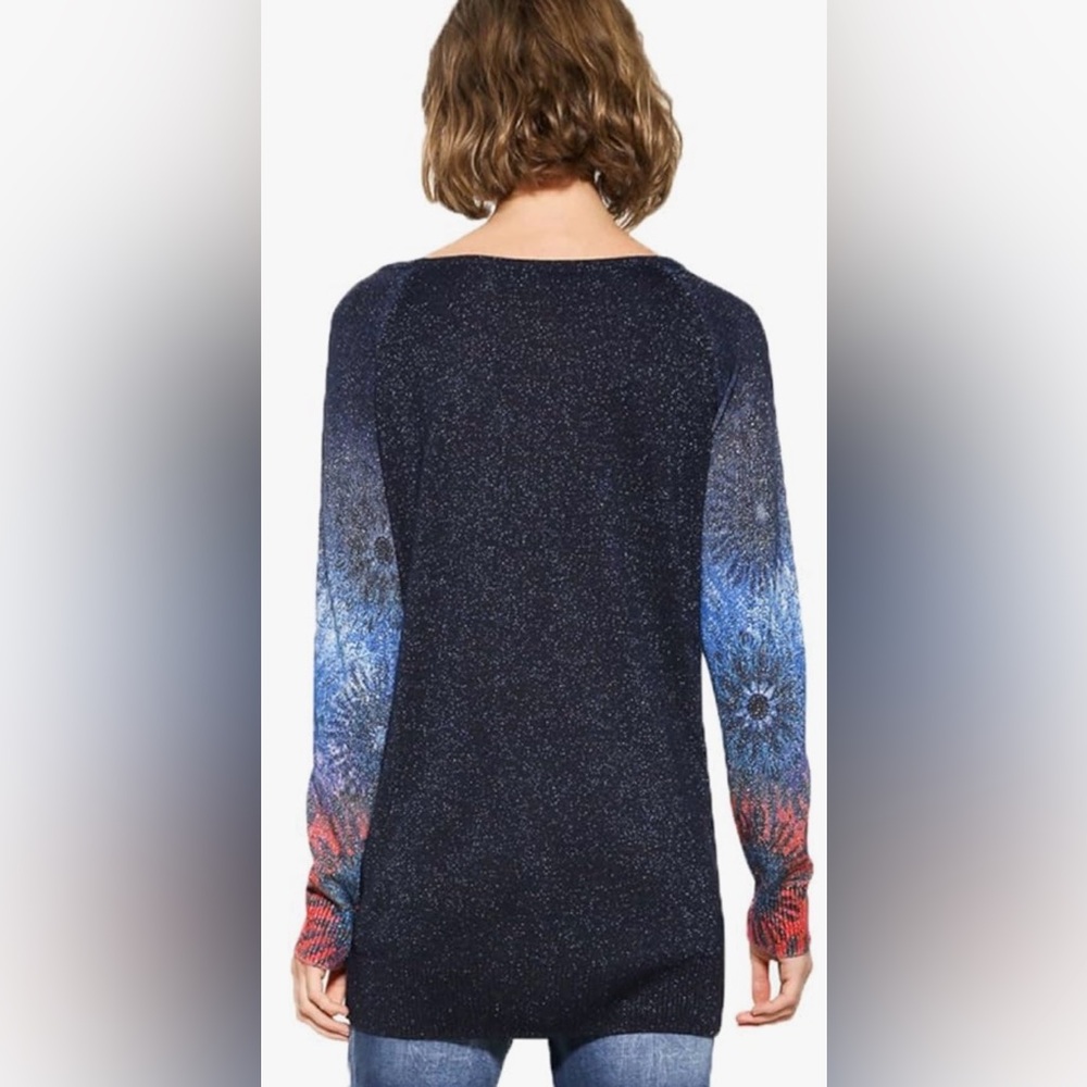 Desigual Womens Basic Carlin Woman Flat Knitted Thin Gauge Pullover - Picture 2 of 6